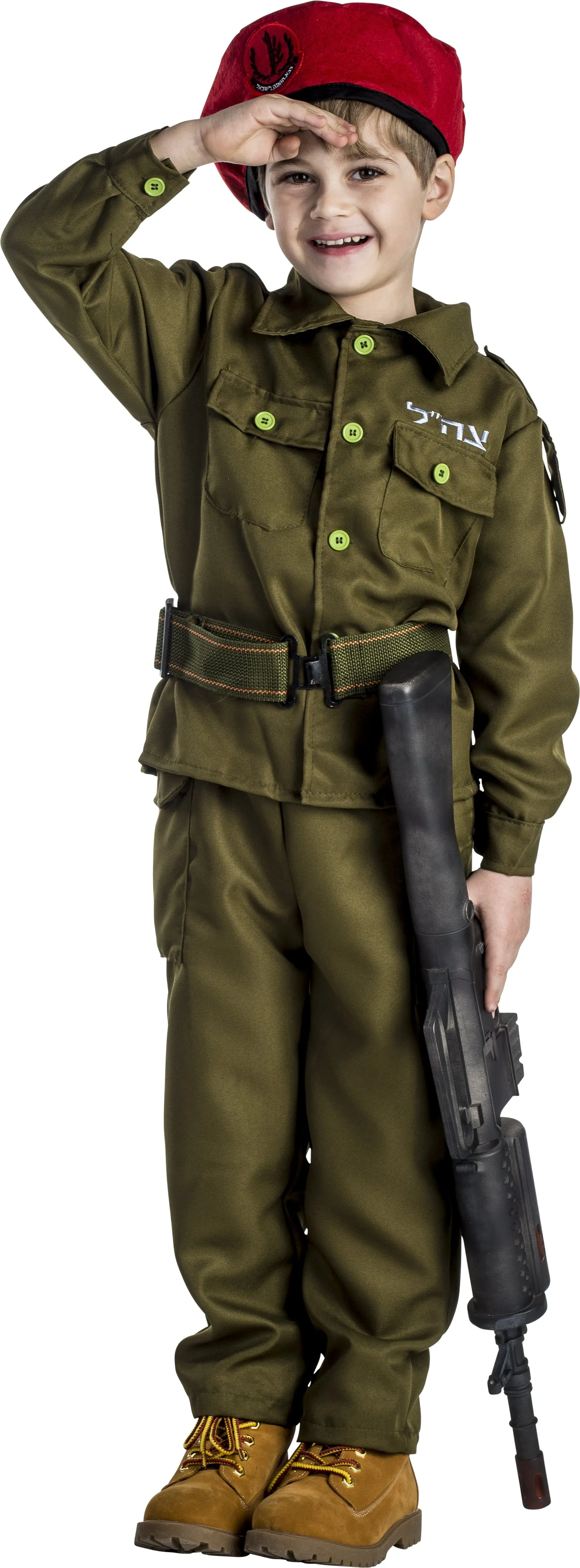 Costume de Soldat Israélien - Enfant Déguisement Babykids_Dress-Up-America