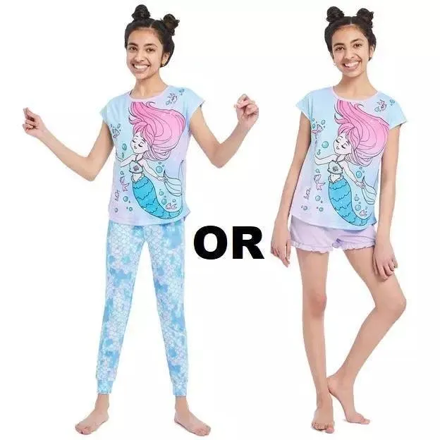 Pyjamas Sirène pour Filles Jellifish Kids - 3 pièces (4 à 14 ans) Babykids Jellifish Kids
