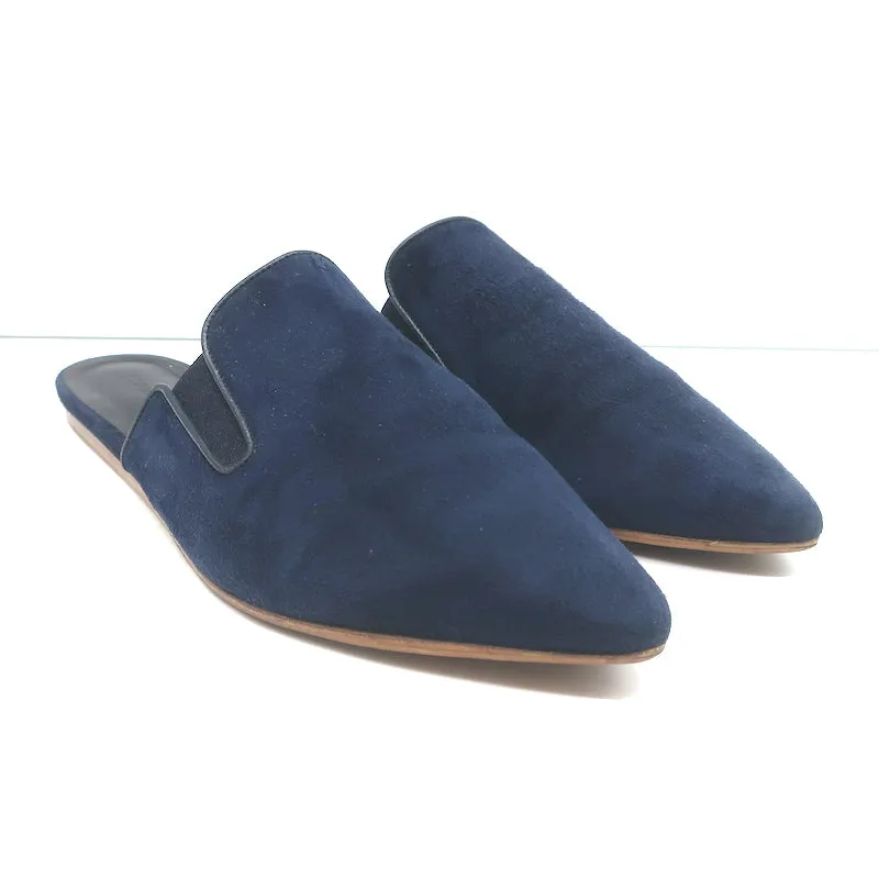 Mules à bout pointu Jenni Kayne en daim bleu marine taille 40