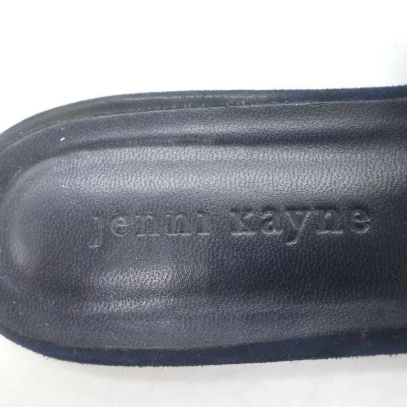 Mules à bout pointu Jenni Kayne en daim bleu marine taille 40
