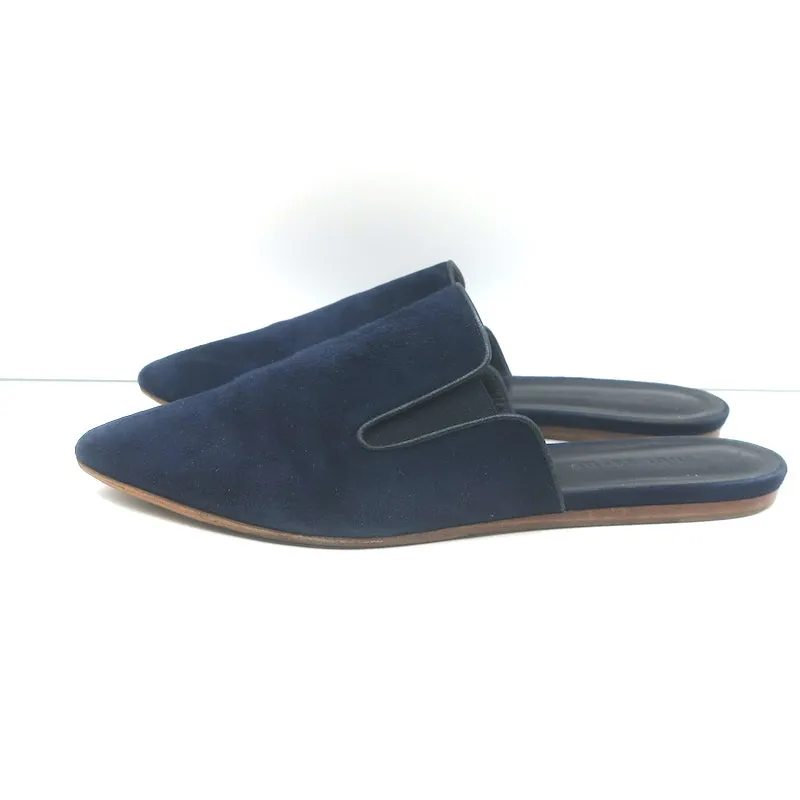 Mules à bout pointu Jenni Kayne en daim bleu marine taille 40