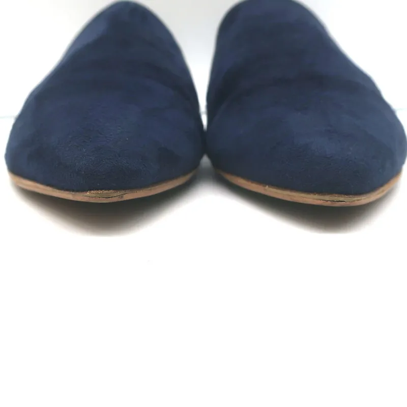 Mules à bout pointu Jenni Kayne en daim bleu marine taille 40