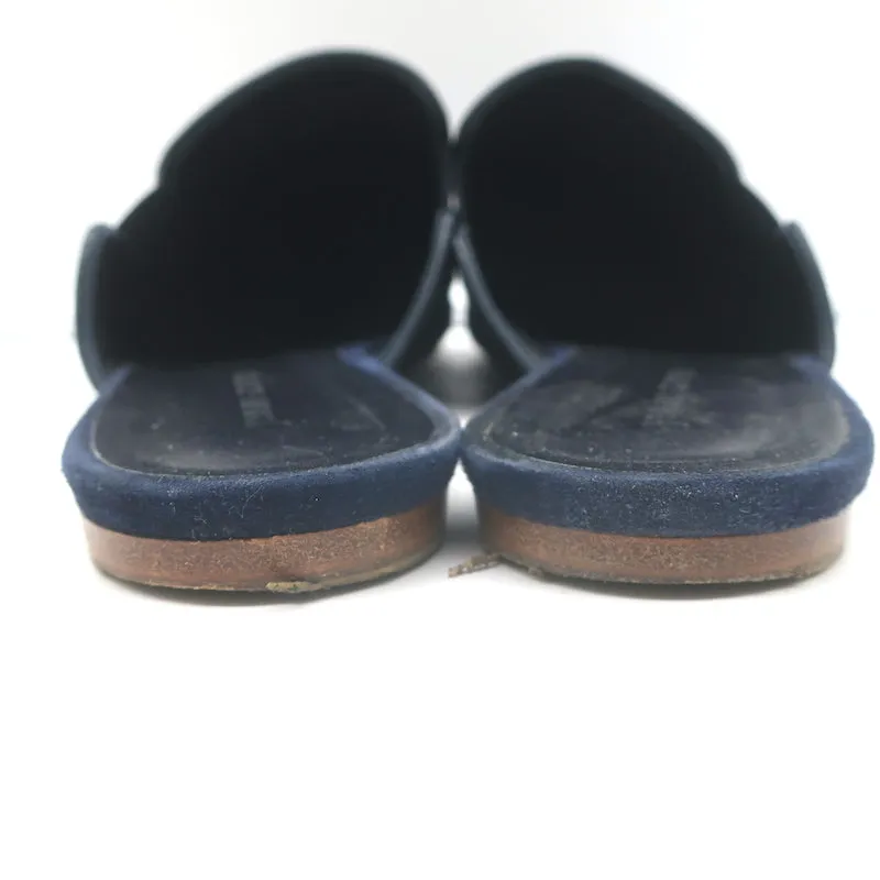 Mules à bout pointu Jenni Kayne en daim bleu marine taille 40