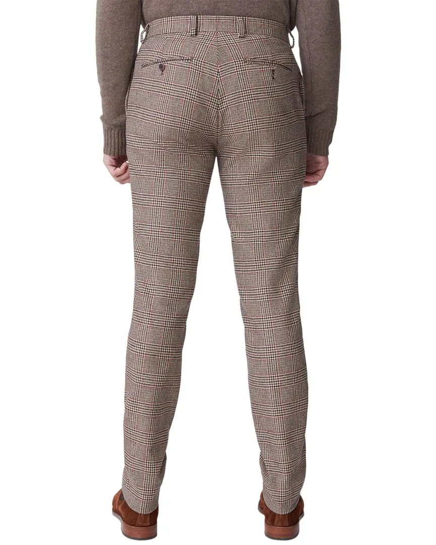Pantalon en laine d'Oxford et mélange cachemire J.McLaughlin