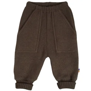 Joha Wool Dark Bark Baggy Pants Joha