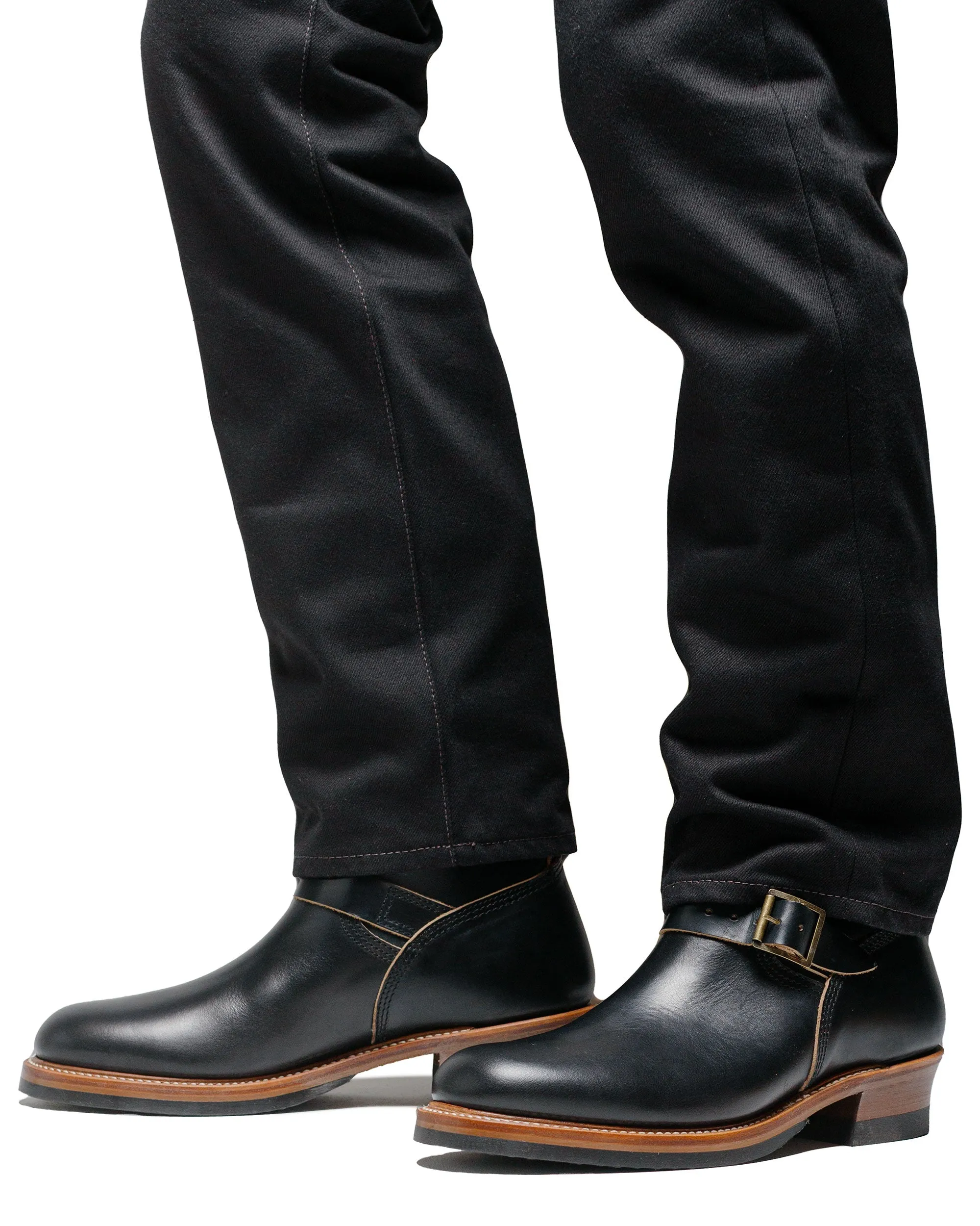 John Lofgren Bootmaker Bottes d'ingénieur Wabash en cuir Horween CXL noir