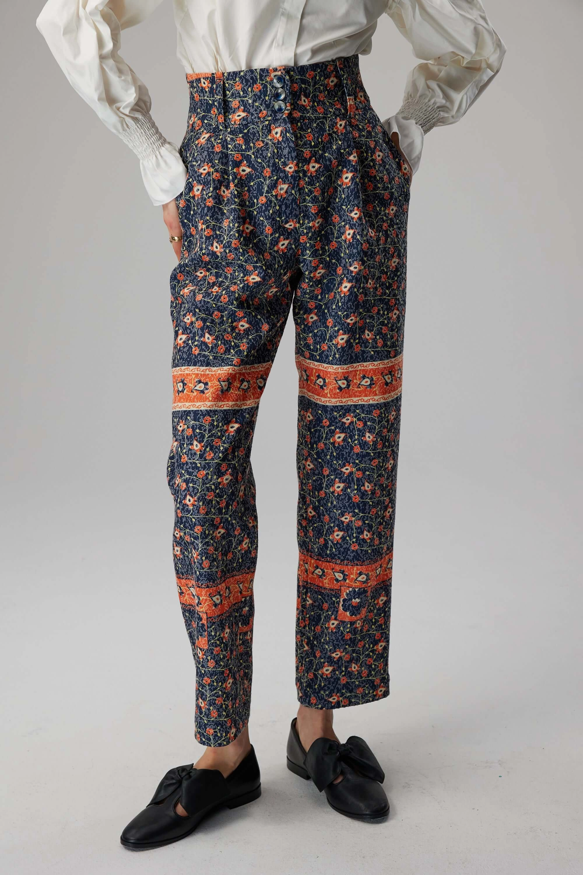 Jojo pants in Bourbon fabric