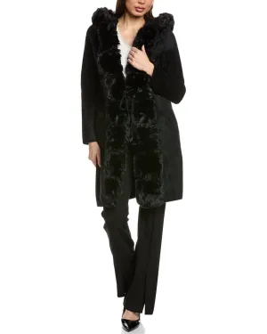 Joseph Ribkoff Hooded Coat