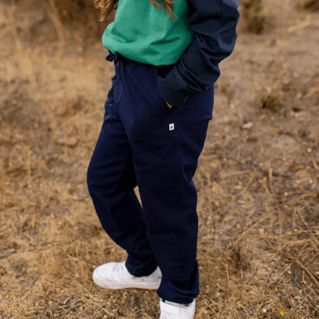 Pantalon de survêtement Kai - Bleu marine Babykids_Jackalo