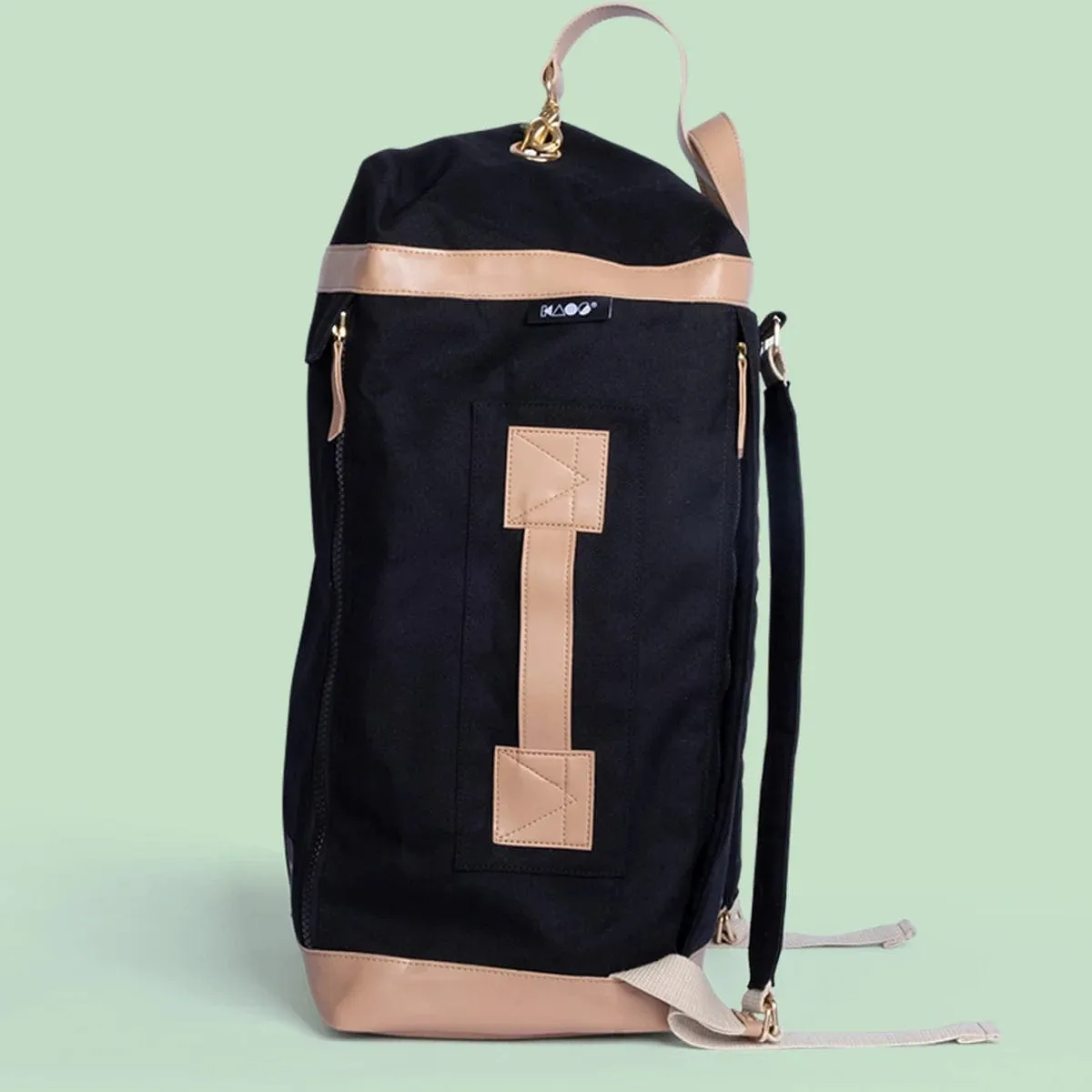 KAOS Ransel Sac de Week-end - Noir Classique