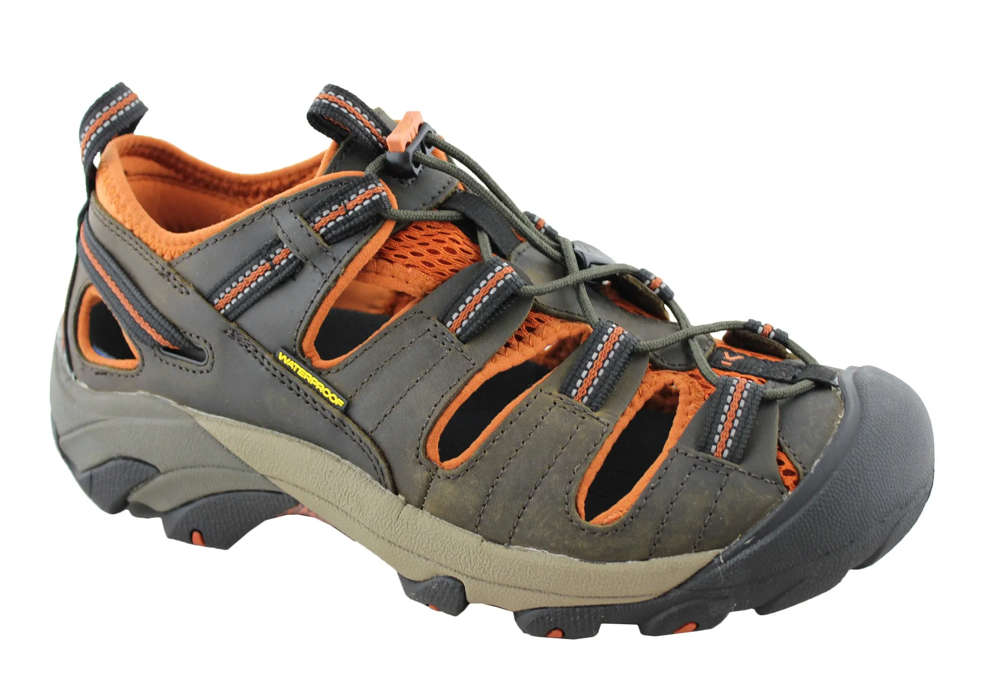 Chaussures de randonnée imperméables Keen Arroyo II pour homme, largeur large