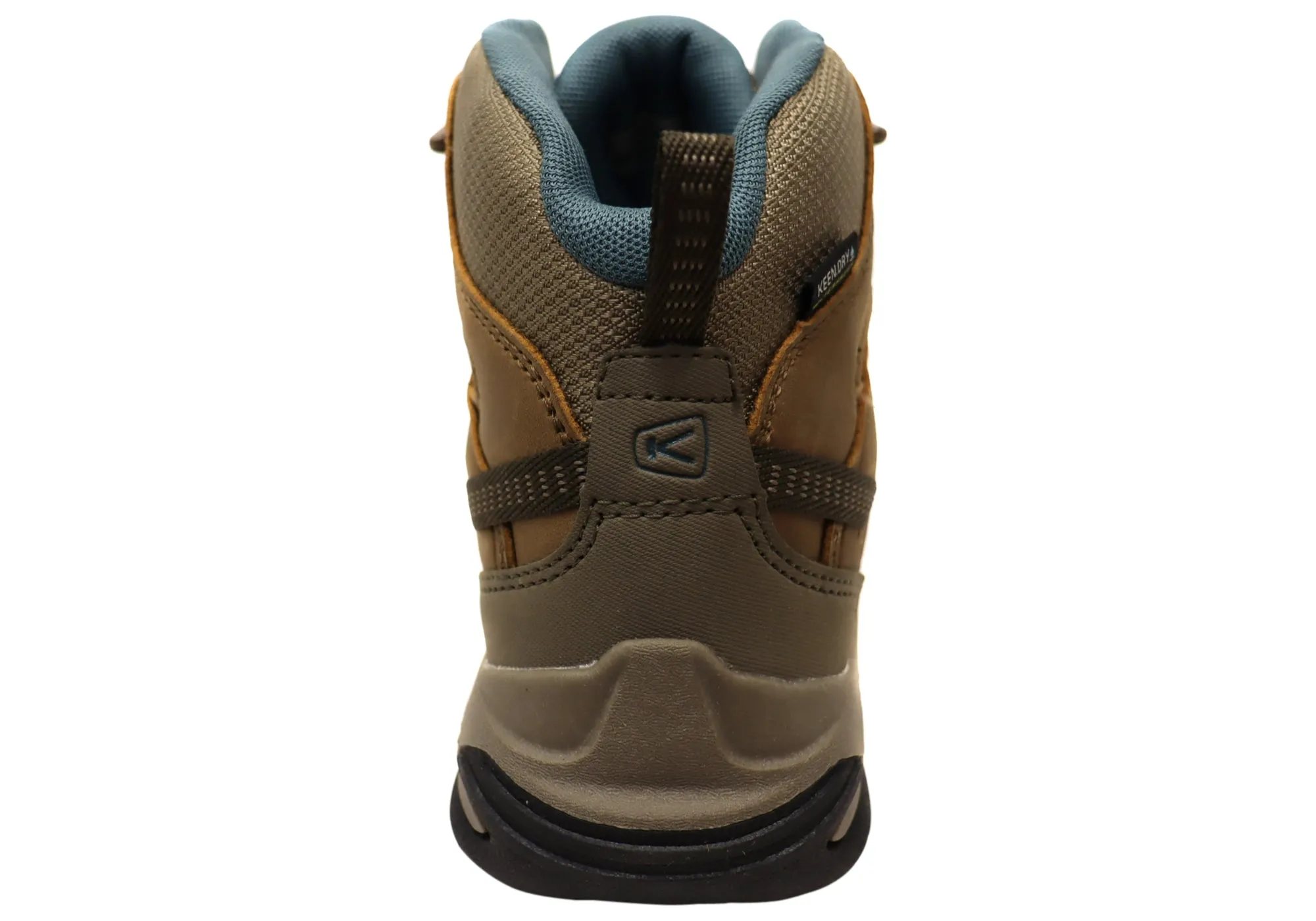 Bottes de randonnée imperméables larges pour femmes Keen Circadia Mid en cuir