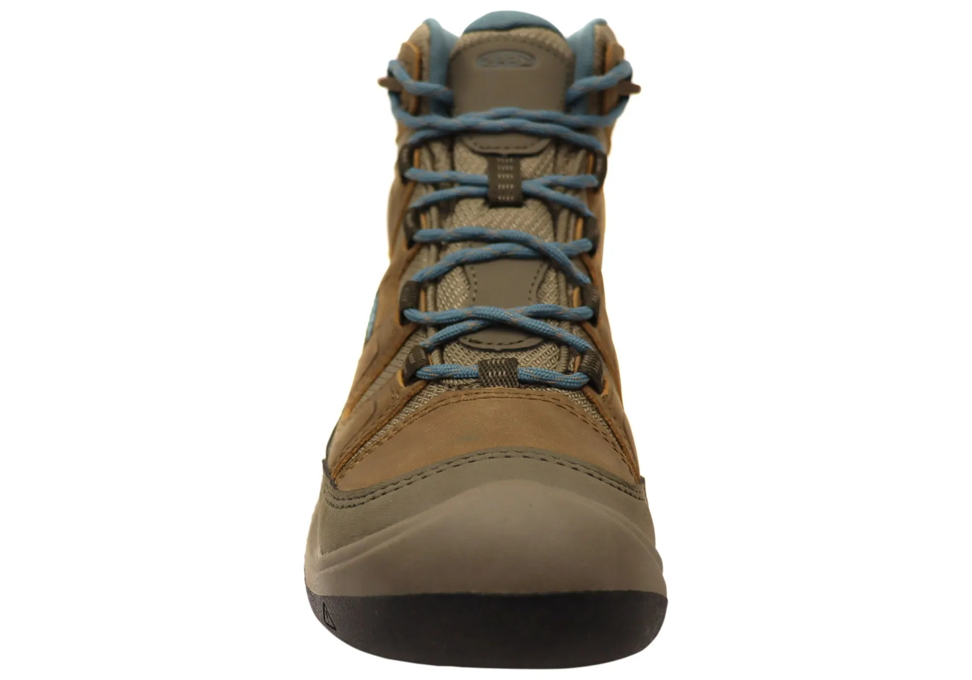 Bottes de randonnée imperméables larges pour femmes Keen Circadia Mid en cuir