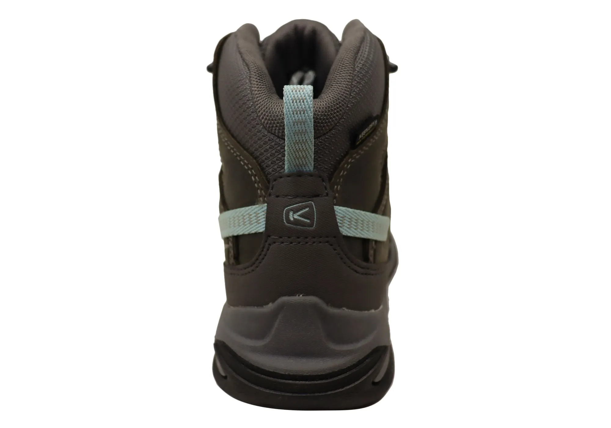 Bottes de randonnée imperméables larges pour femmes Keen Circadia Mid en cuir