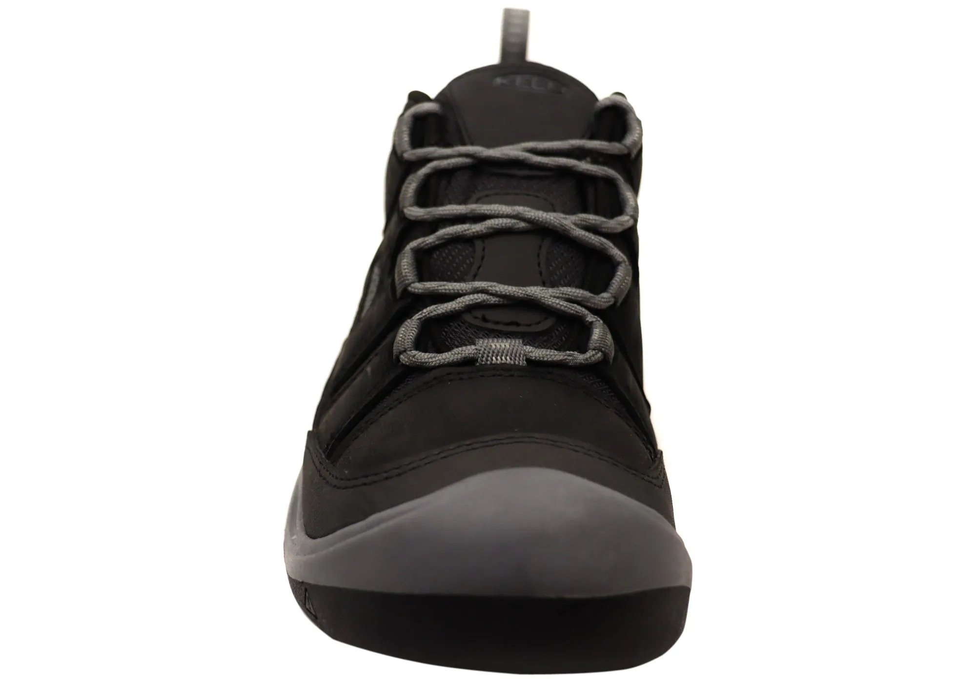 Chaussures de randonnée larges imperméables pour hommes en cuir Keen Circadia
