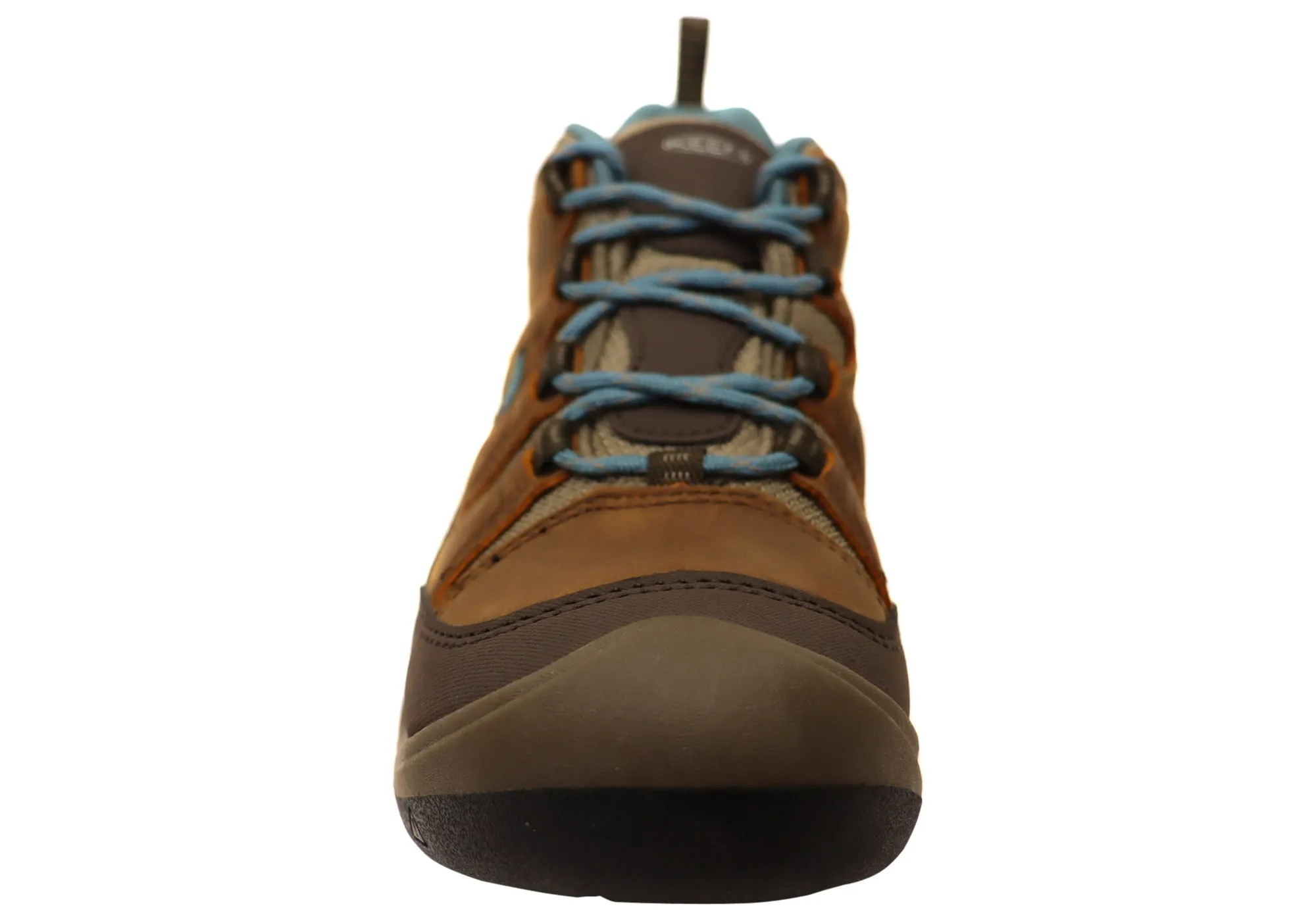 Chaussures de randonnée larges imperméables pour femmes en cuir Keen Circadia