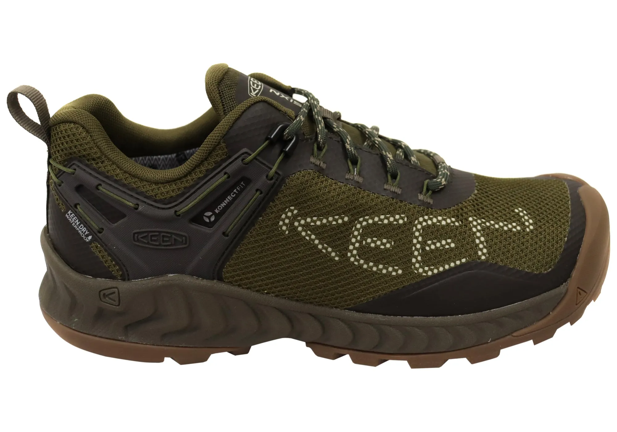 Keen Mens Chaussures Confortables à Lacets NXIS EVO Imperméables Keen Shoes
