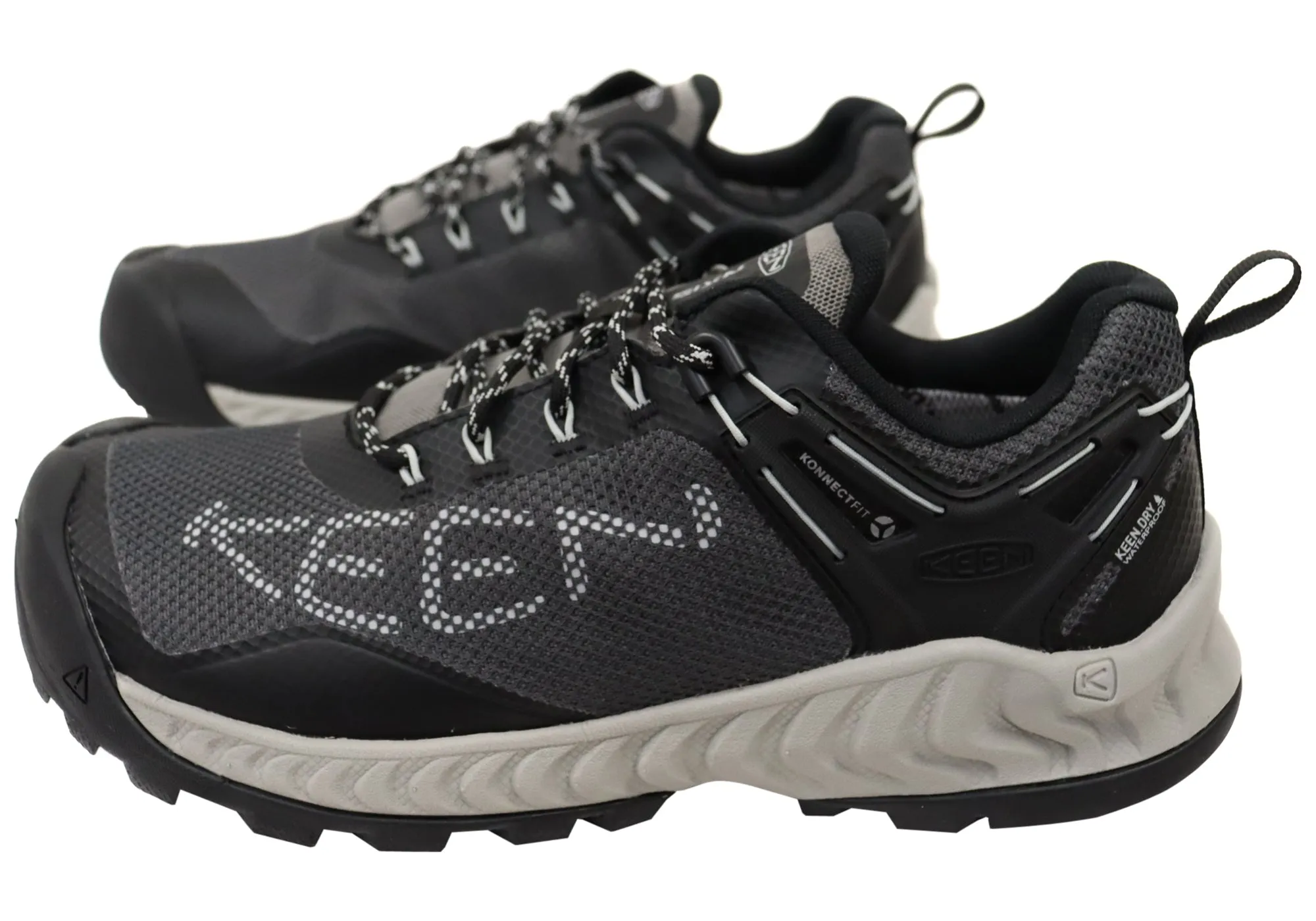 Keen Mens Chaussures Confortables à Lacets NXIS EVO Imperméables Keen Shoes