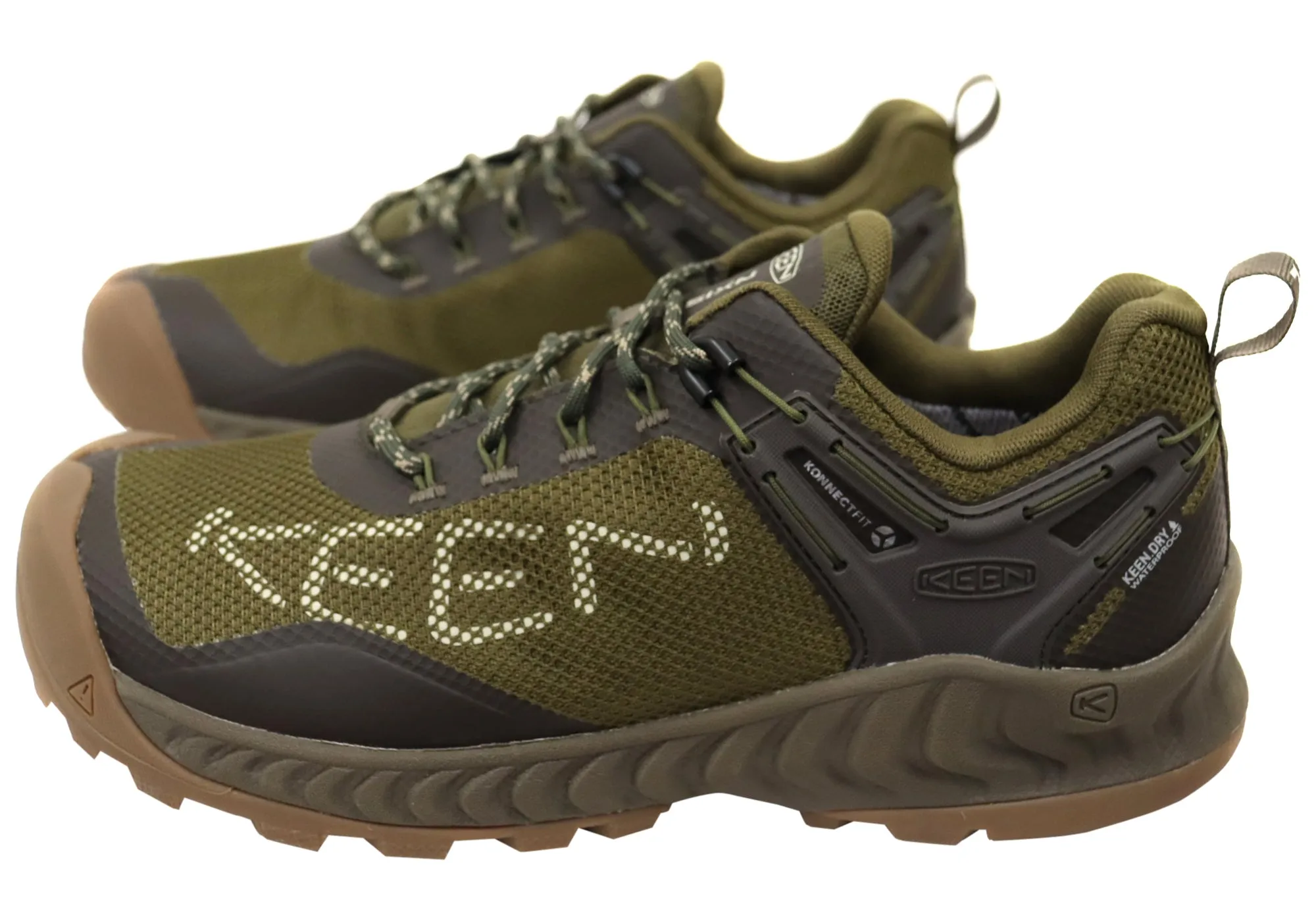 Keen Mens Chaussures Confortables à Lacets NXIS EVO Imperméables Keen Shoes