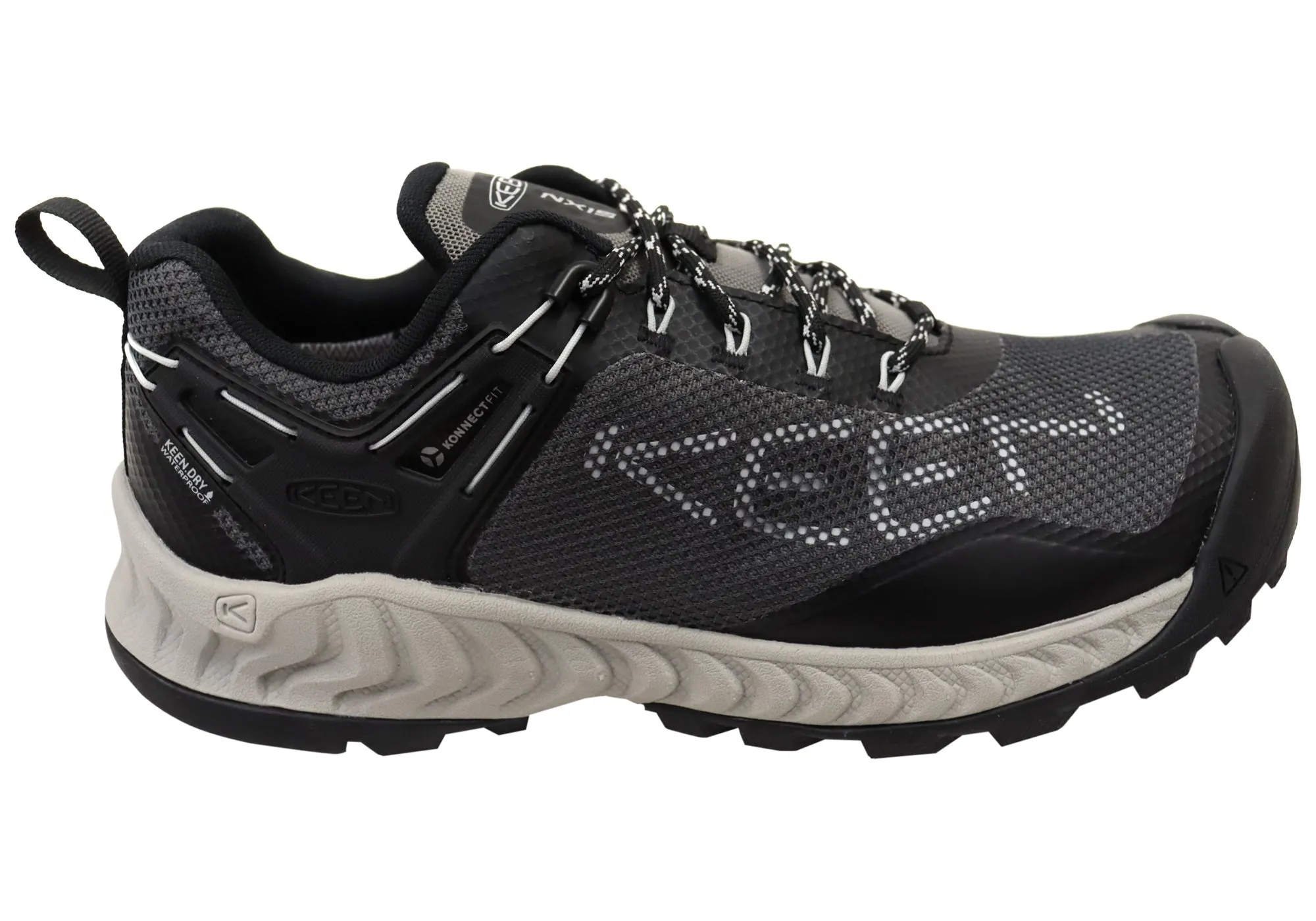 Keen Mens Chaussures Confortables à Lacets NXIS EVO Imperméables Keen Shoes