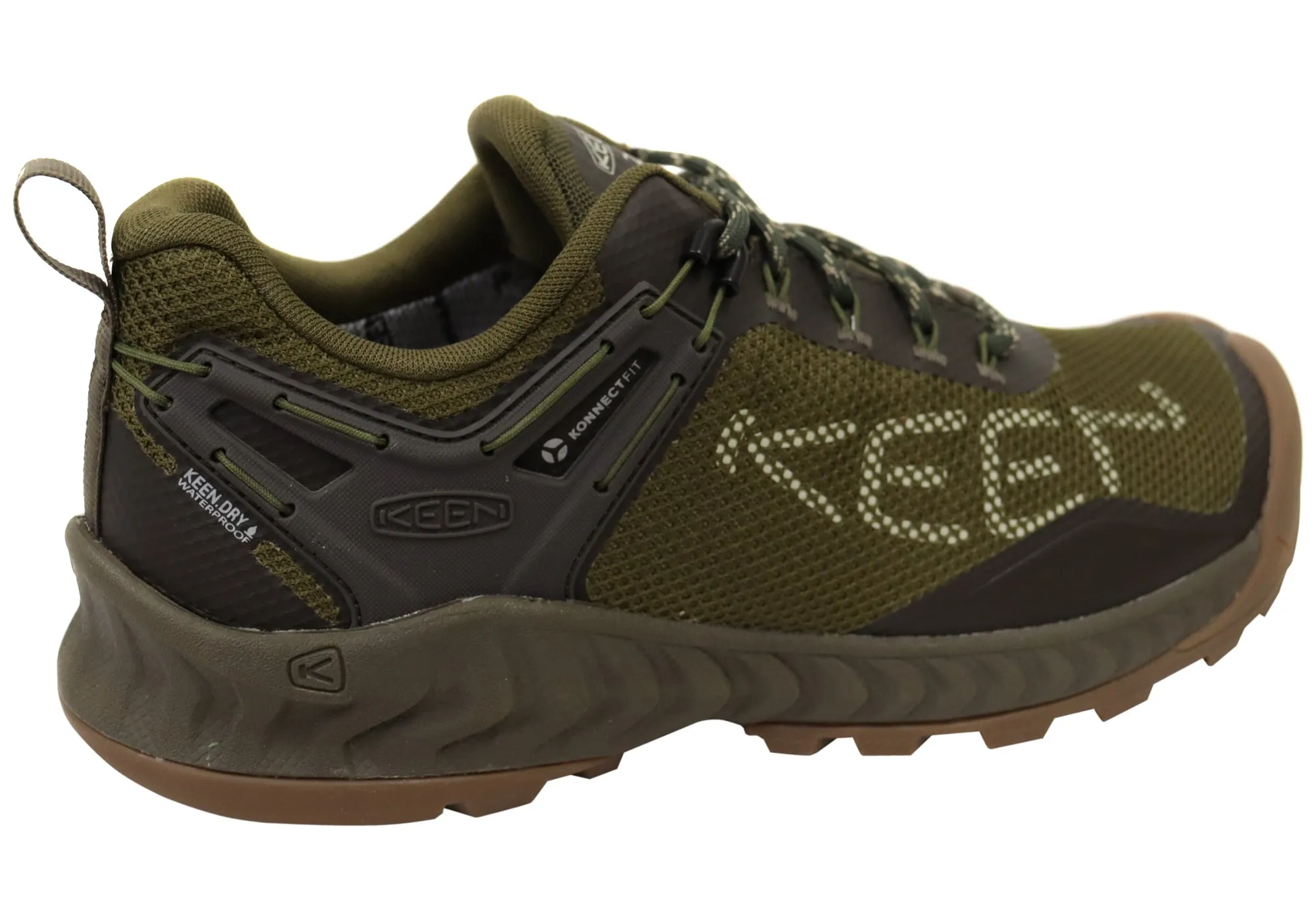 Keen Mens Chaussures Confortables à Lacets NXIS EVO Imperméables Keen Shoes