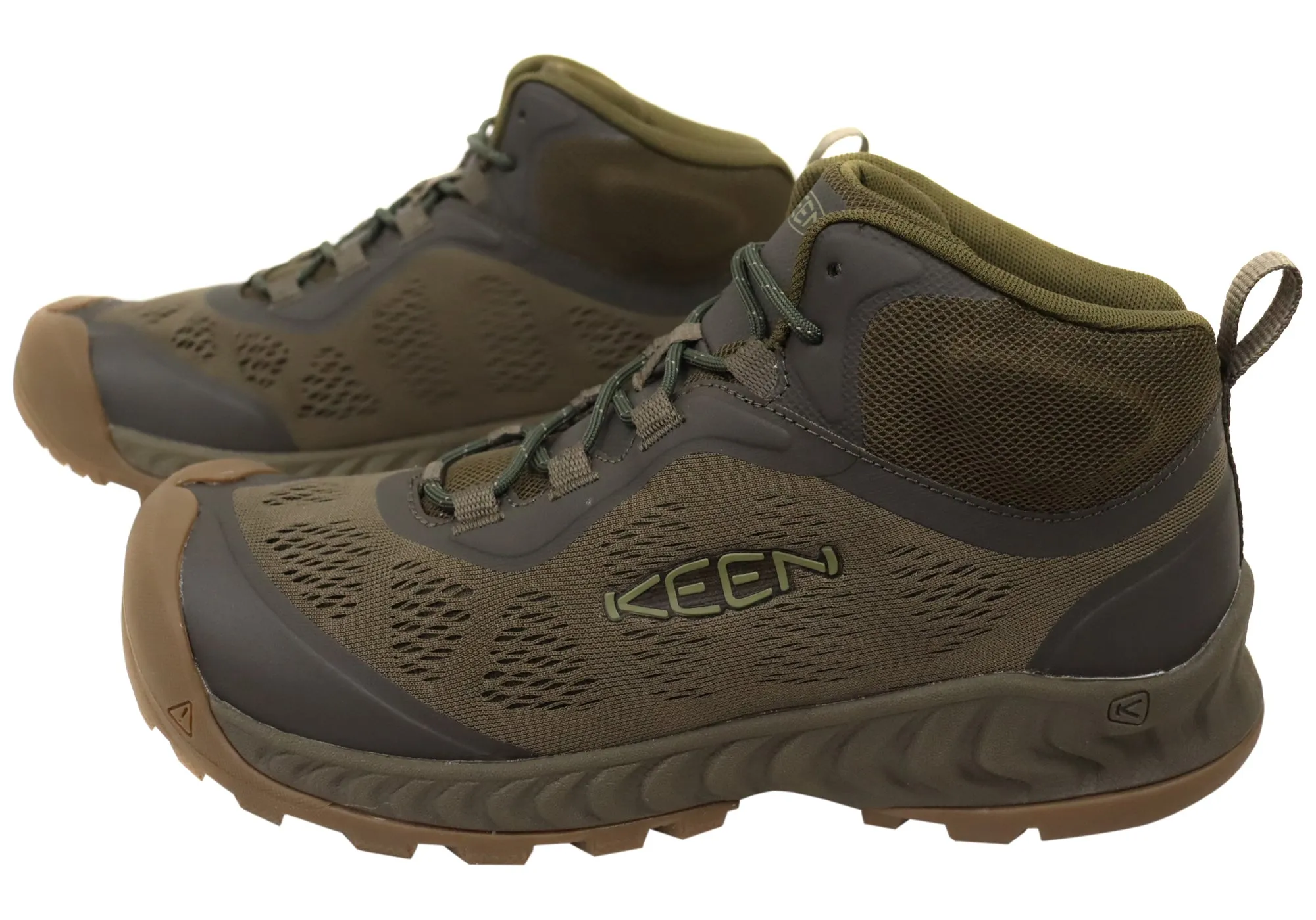 Keen Chaussures Homme Confortables à Lacets NXIS Bottes Speed Mid