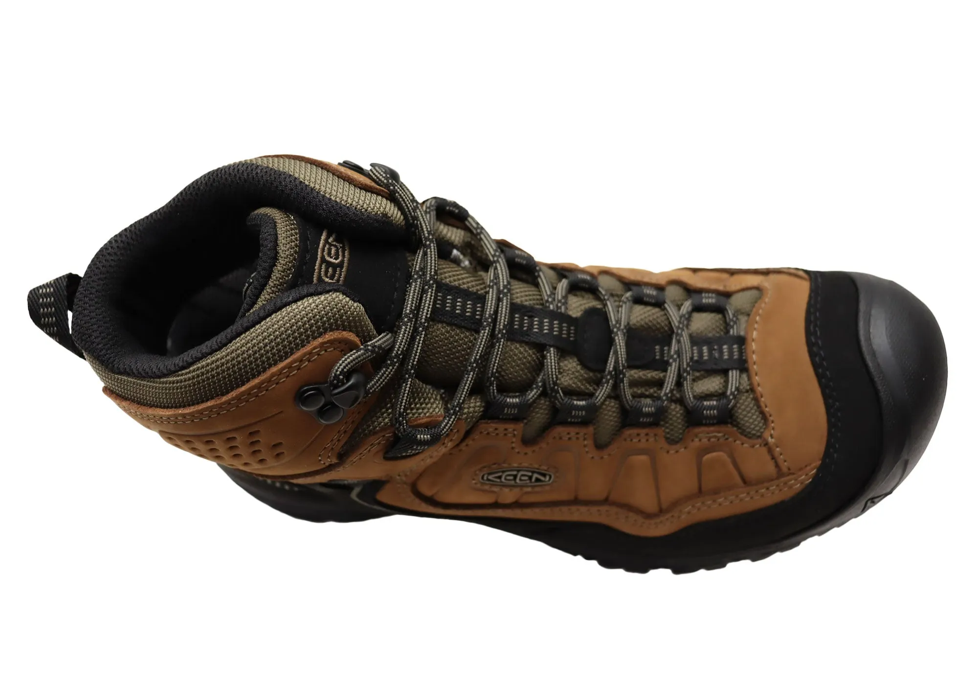 Chaussures de randonnée imperméables Targhee IV Mid pour hommes confortables Keen