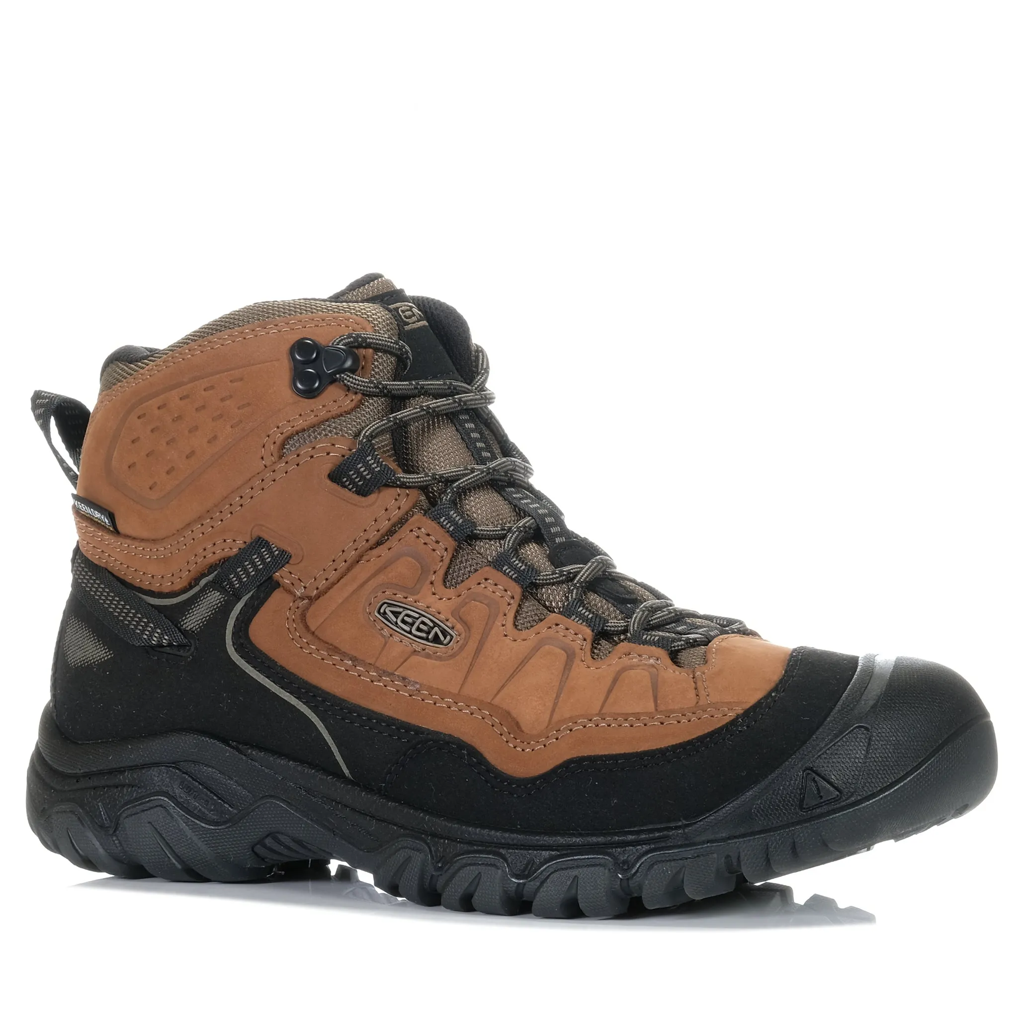 Keen Targhee IV Mid Imperméable pour Homme Bison/Noir