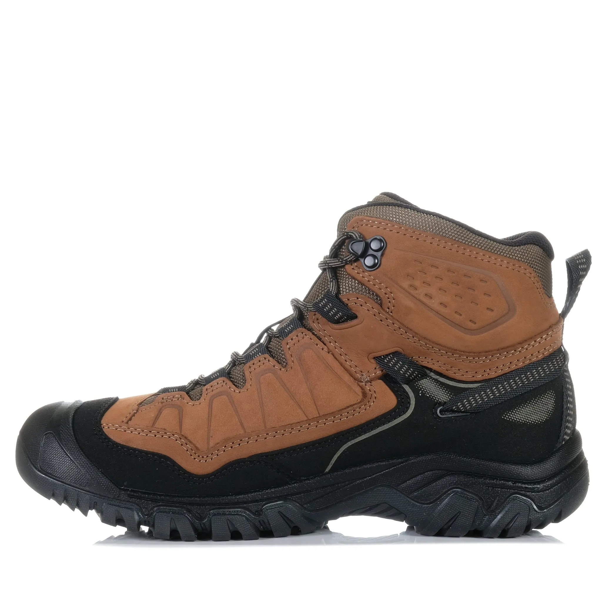 Keen Targhee IV Mid Imperméable pour Homme Bison/Noir