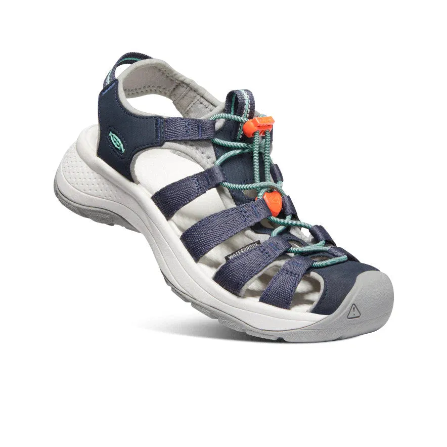 Chaussures Keen Astoria West Sandale Bleu marine/Verre biseauté