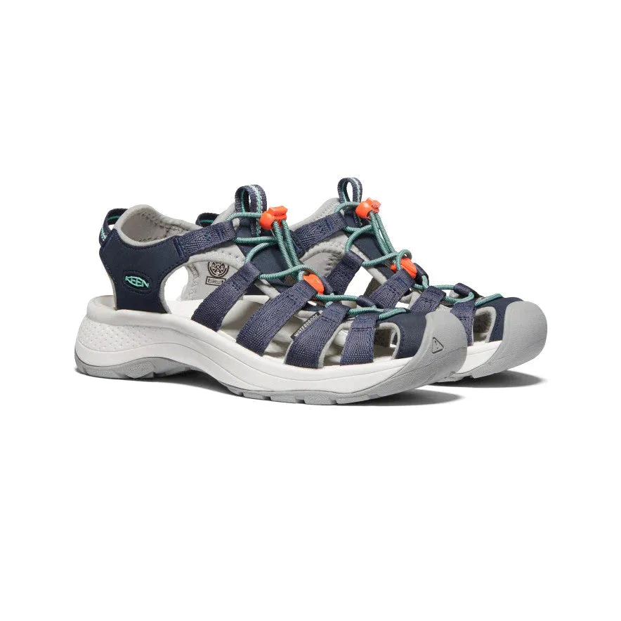 Chaussures Keen Astoria West Sandale Bleu marine/Verre biseauté