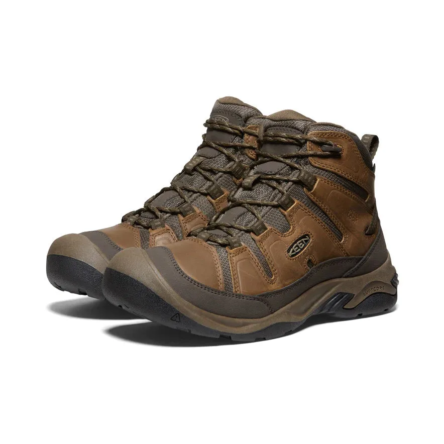 Chaussures Keen Circadia Mid Imperméables Bison/Brindle