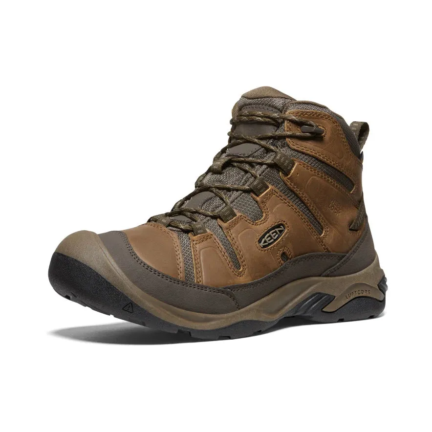 Chaussures Keen Circadia Mid Imperméables Bison/Brindle