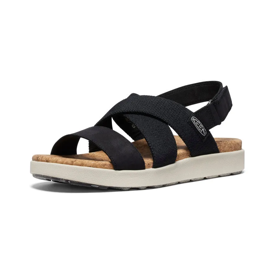 Chaussures Keen Elle Entrecroisées Noir/Bouleau