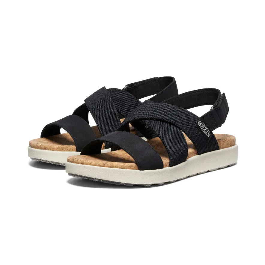 Chaussures Keen Elle Entrecroisées Noir/Bouleau