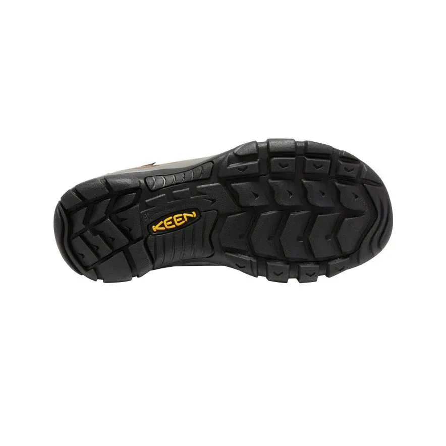 Chaussures Keen pour Hommes Brixen Low WP Ardoise Noir/Brun Garance