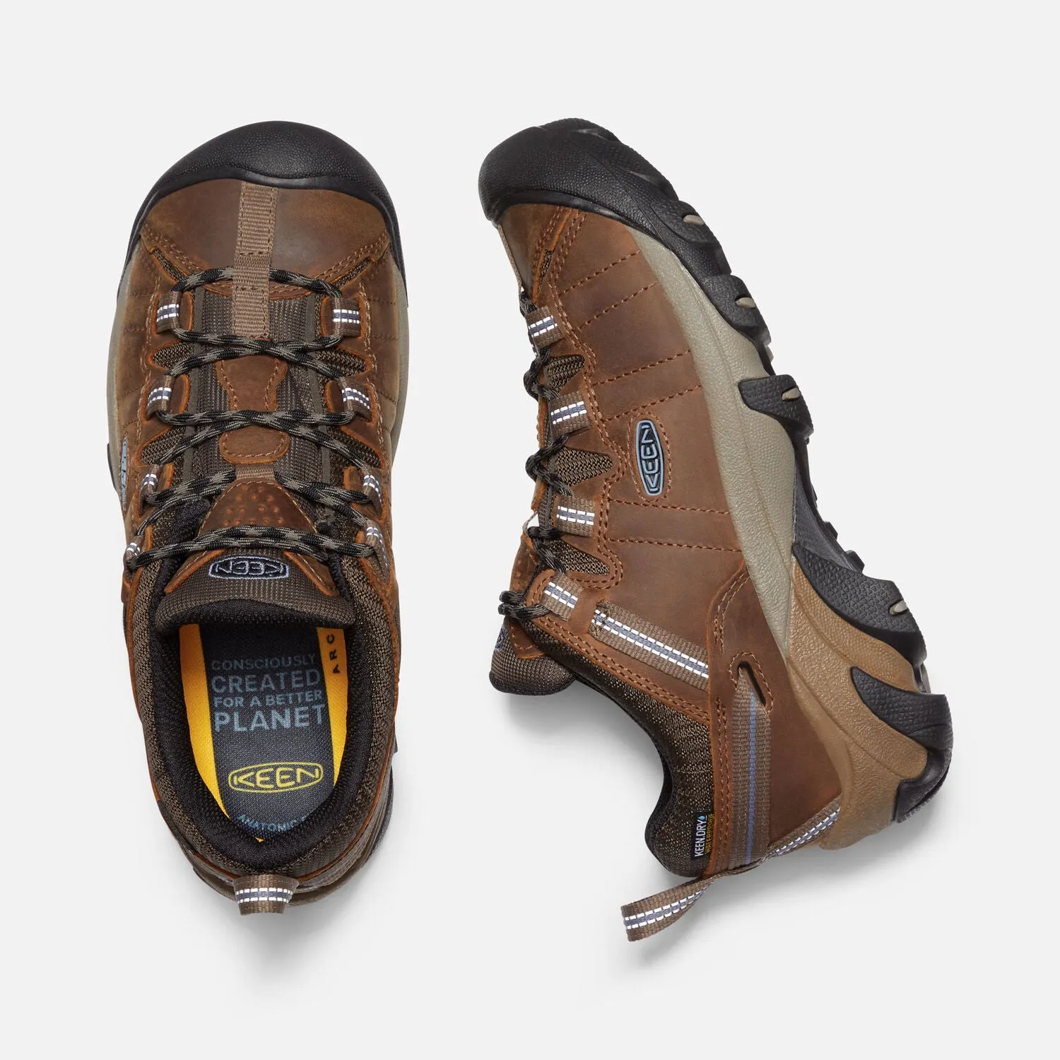 Chaussures Keen Targhee II Imperméables Sirop/Pierre à Fusil