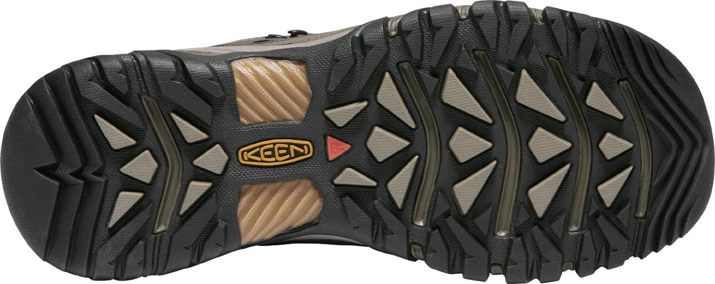 Chaussures Keen Targhee III Mid Imperméables Noir Olive/Brun Doré