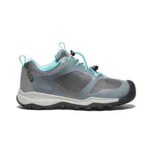 Keen Shoes Wanduro Big Kids WP Steel Grey/Ipanema (Size 1Y-5Y)