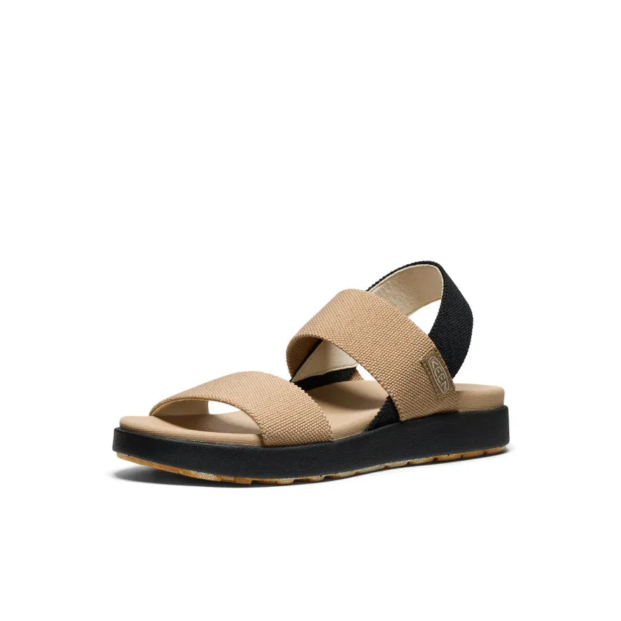 Chaussures Keen pour Femmes Elle Backstrap Tige de Maïs/Noir