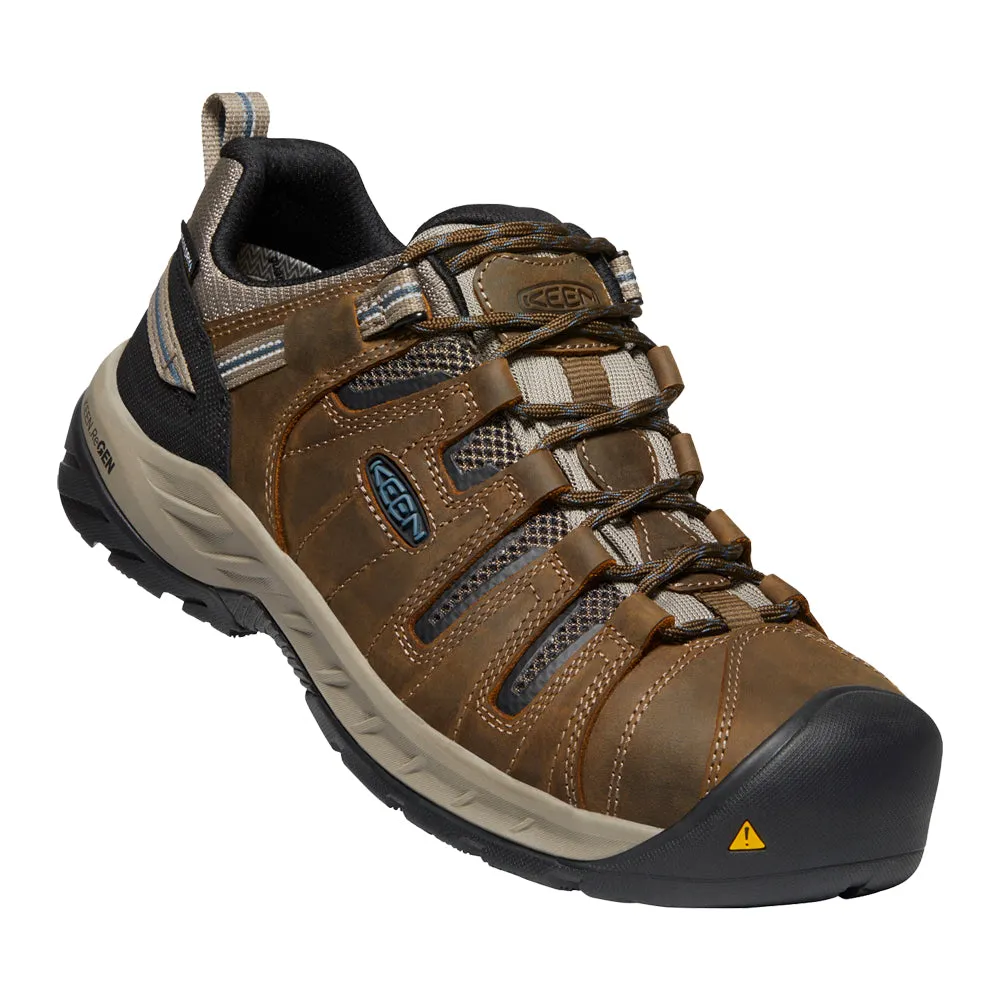 KEEN Utility Chaussure de travail à embout d'acier imperméable Flint II pour hommes Chaussures KEEN Utility
