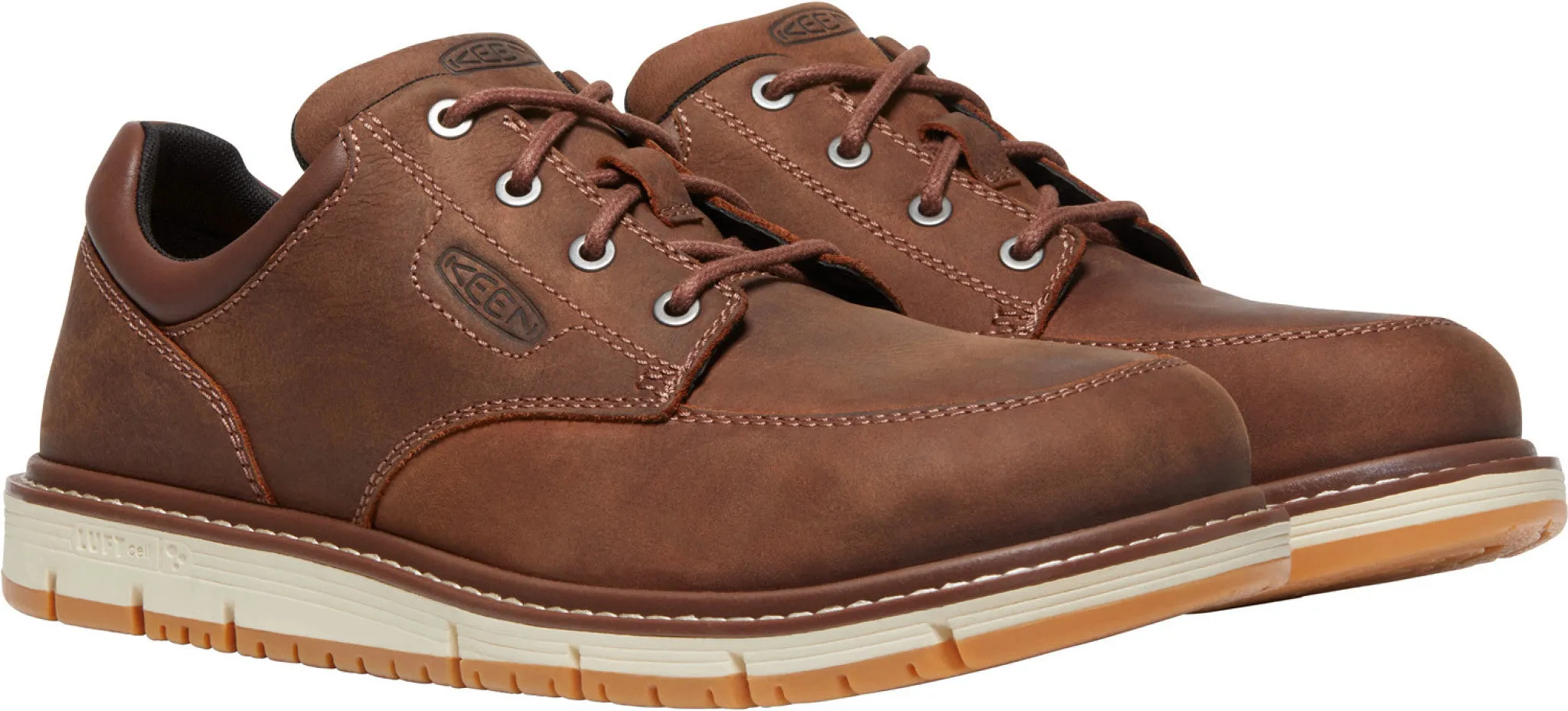 KEEN Utility Chaussure de travail Oxford à embout en aluminium San Jose EH pour hommes
