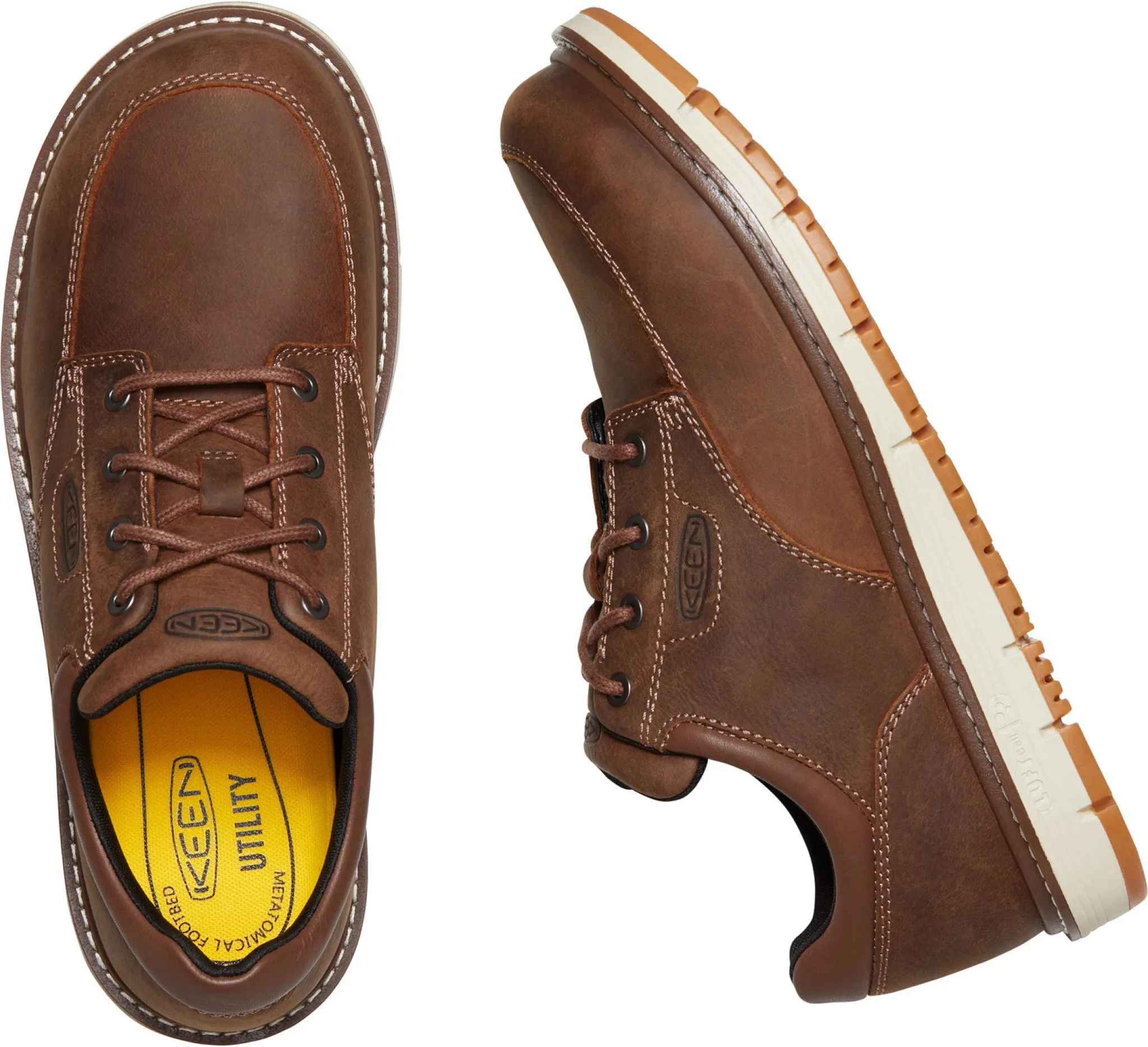 KEEN Utility Chaussure de travail Oxford à embout en aluminium San Jose EH pour hommes