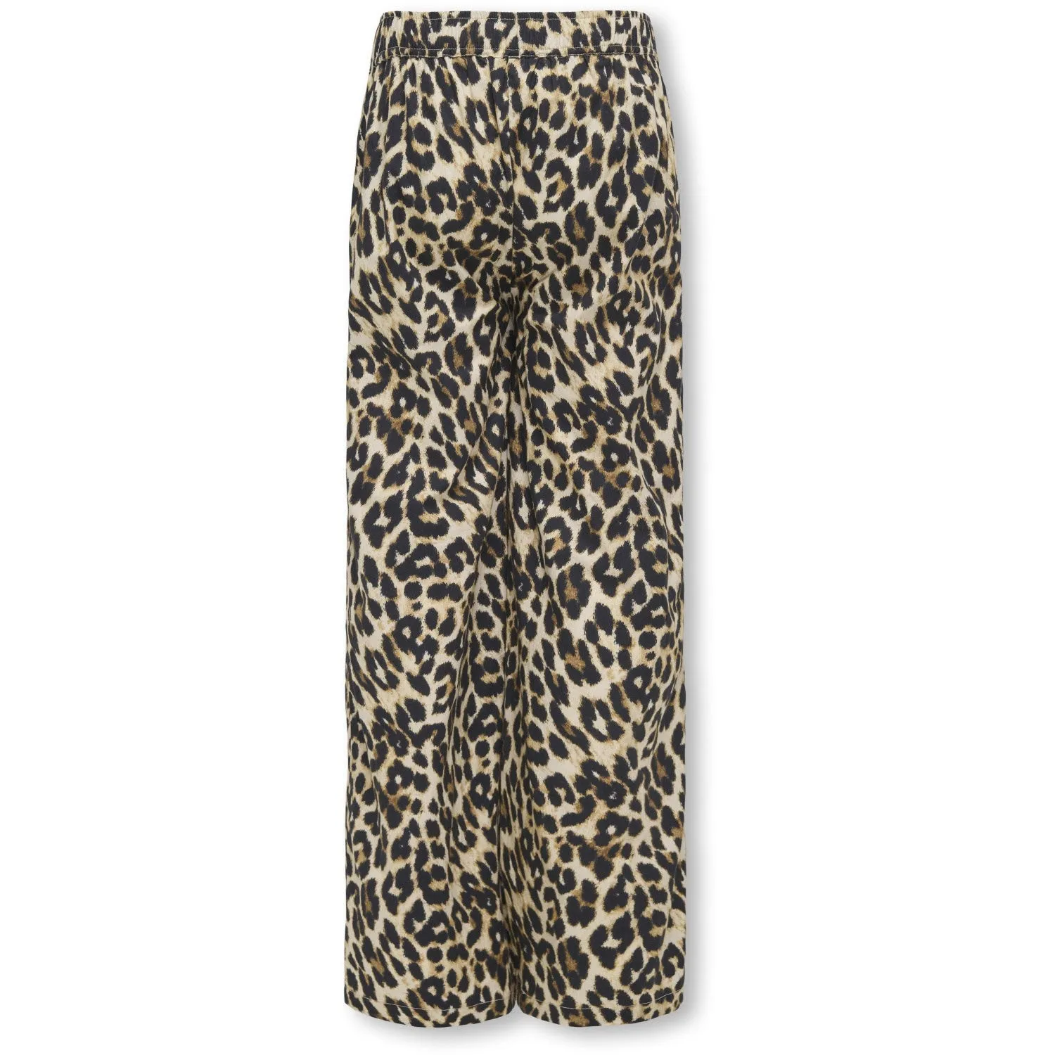 Pantalon large droit noir Clara pour enfants uniquement