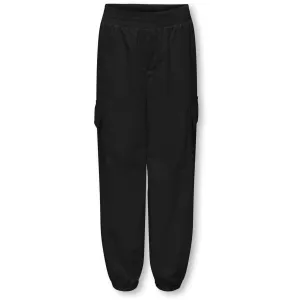 kids ONLY Black Echo Cargo Parachute Pants Noos Kids Only