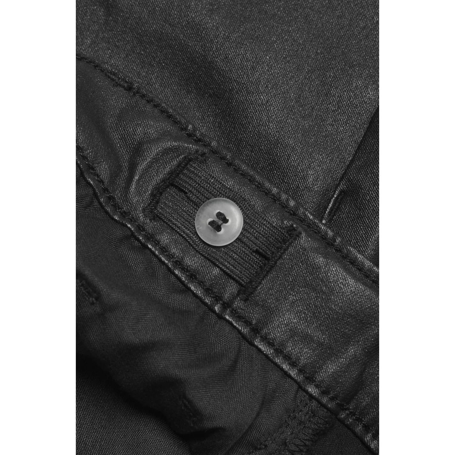 Pantalons larges enduits Black Juicy-Nya pour enfants UNIQUEMENT