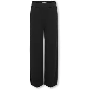 kids ONLY Black Poptrash Life Wide Pants Noos Kids Only