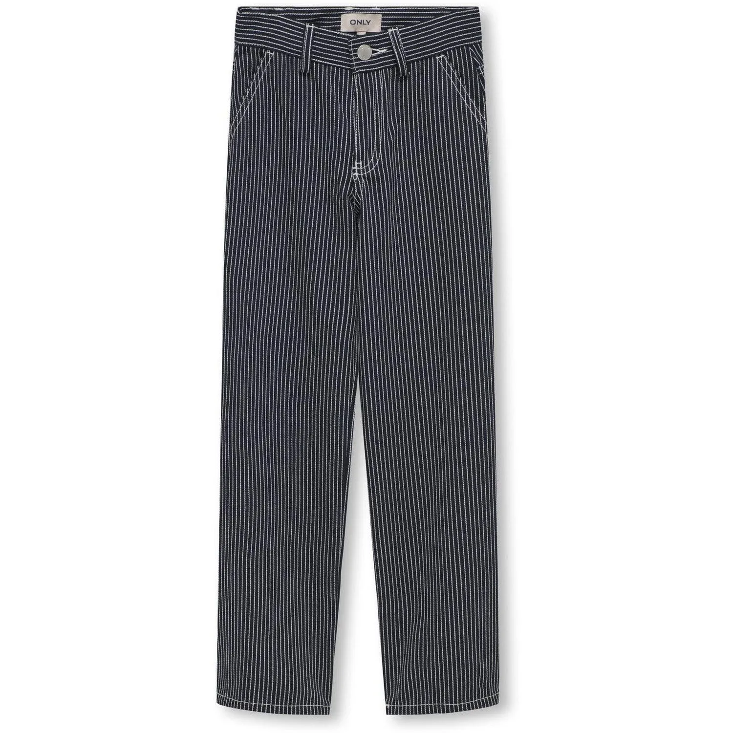 Pantalon à Rayures Droites Merle Blanc Nuit Étoilée Exclusivement pour Enfants