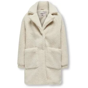 kids ONLY Pumice Stone Sandra Teddy Long Coat Kids Only