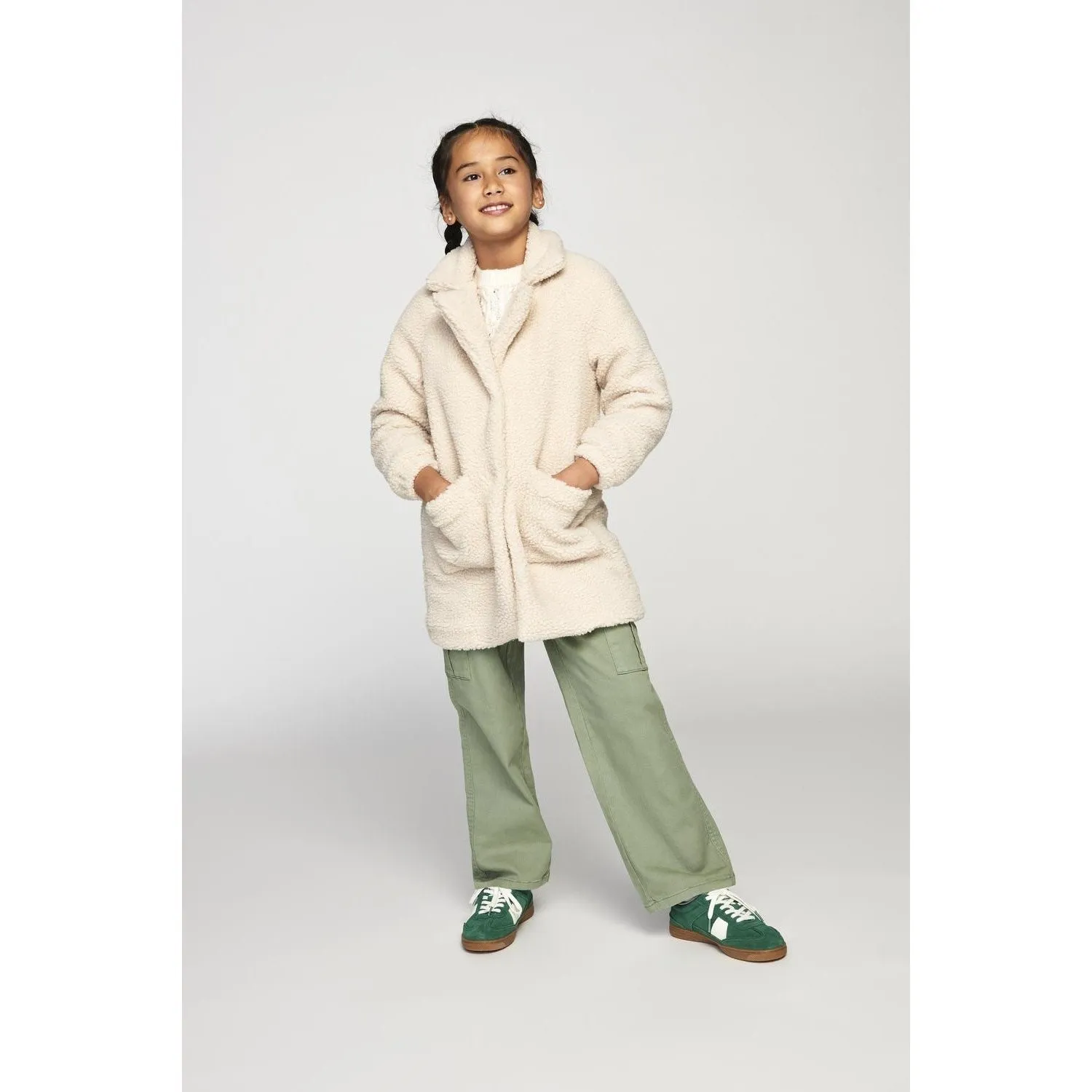 Pierre ponce SANDRA TEDDY Manteau long ENFANTS UNIQUEMENT